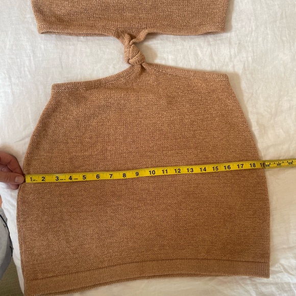 Isalis Knit Mini Halter Dress - Picture 4 of 6